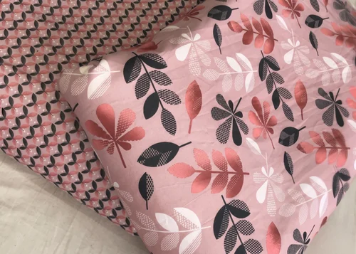 Premium Printed Viscose Rayon Fabric – Botanical & Geometric Motifs (140 GSM, 44" Width)