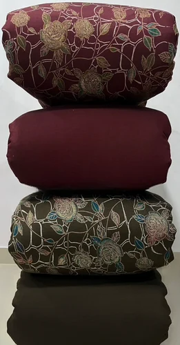 Premium Discharge Print Rayon Fabric – Floral & Multi-Color (120 GSM, 58" Width)